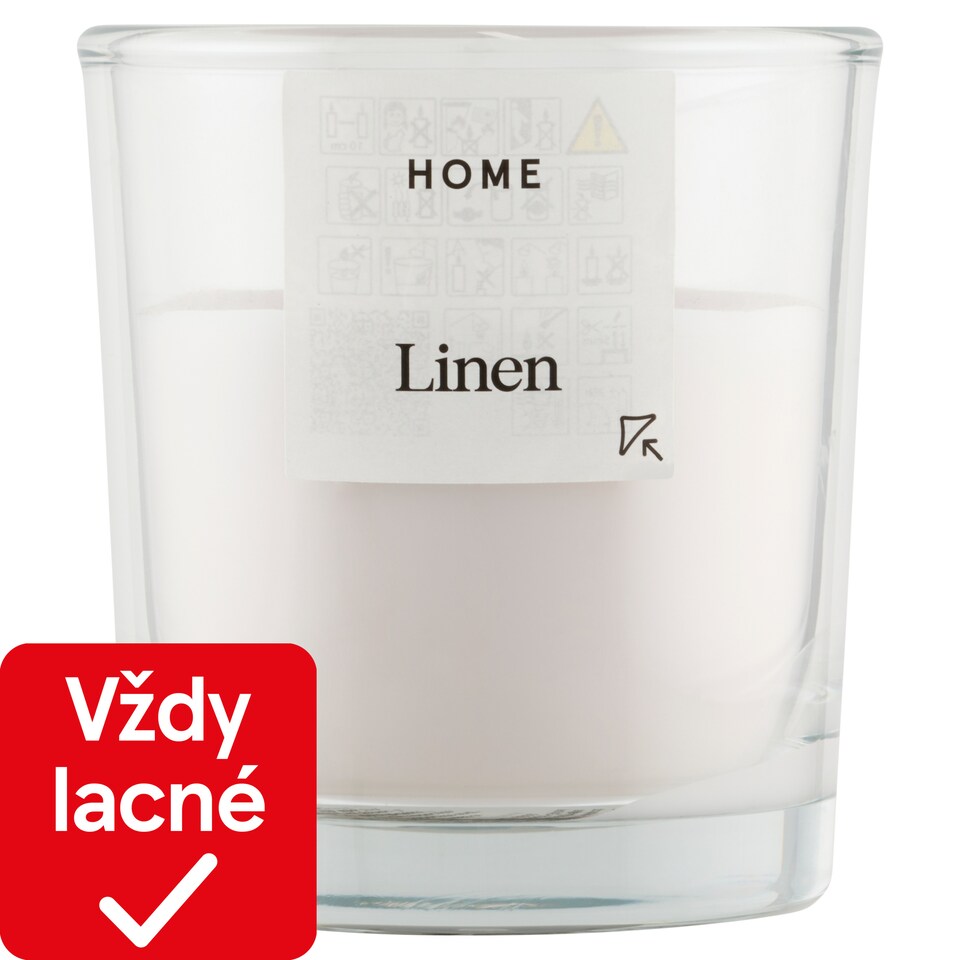 Tesco Home Linen Scented Candle 95 g