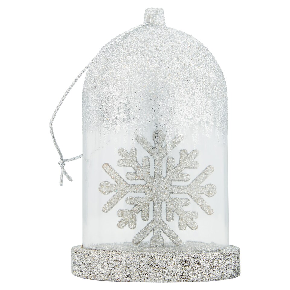 Tesco Glistening Grace Dome Hanging Decorative