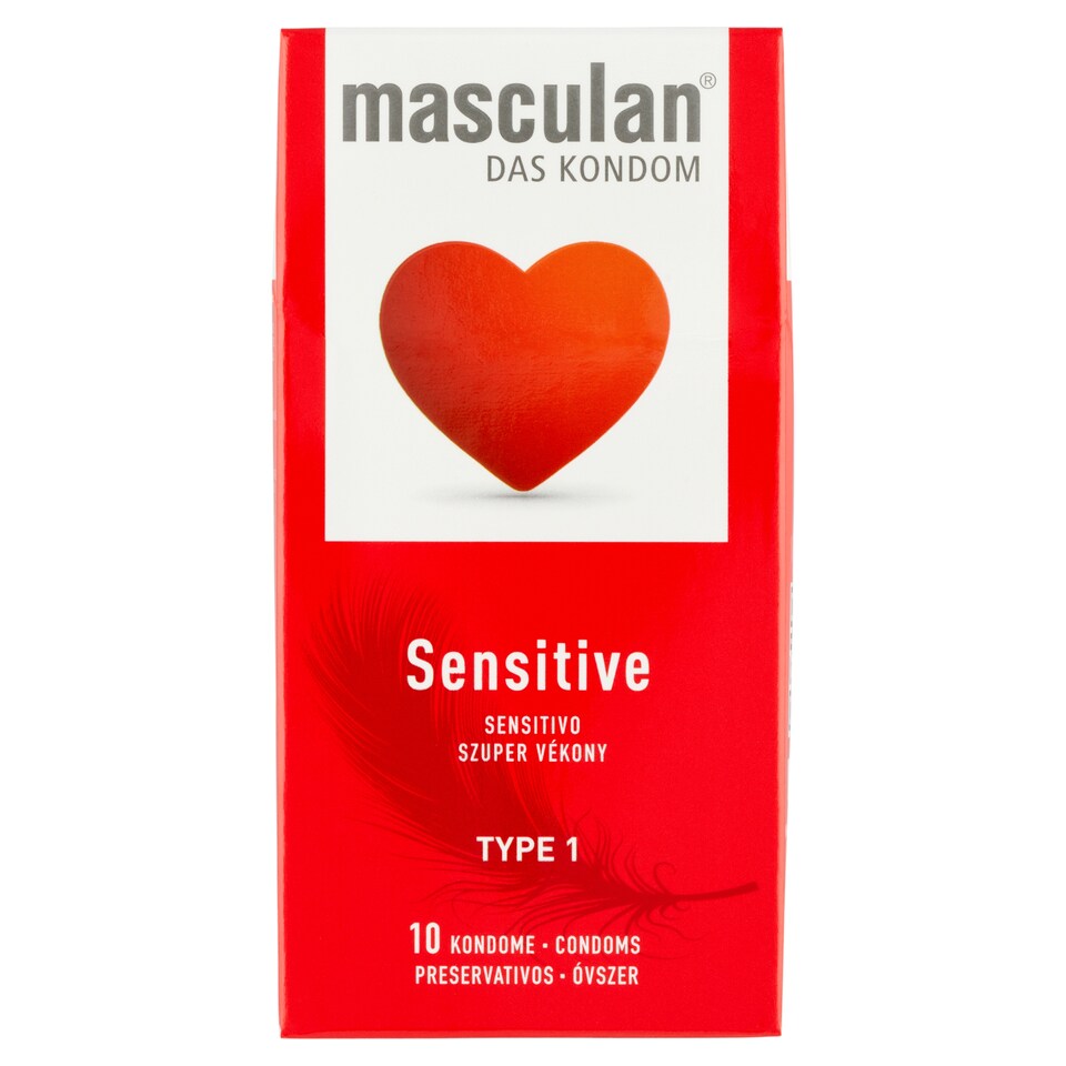 Masculan Sensitive Super Thin Condoms 10 pcs