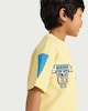 image 2 of Minions Pure Cotton Football Print T-Shirt in Yellow