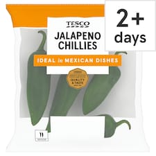 Tesco Jalapenos Chillies  80g