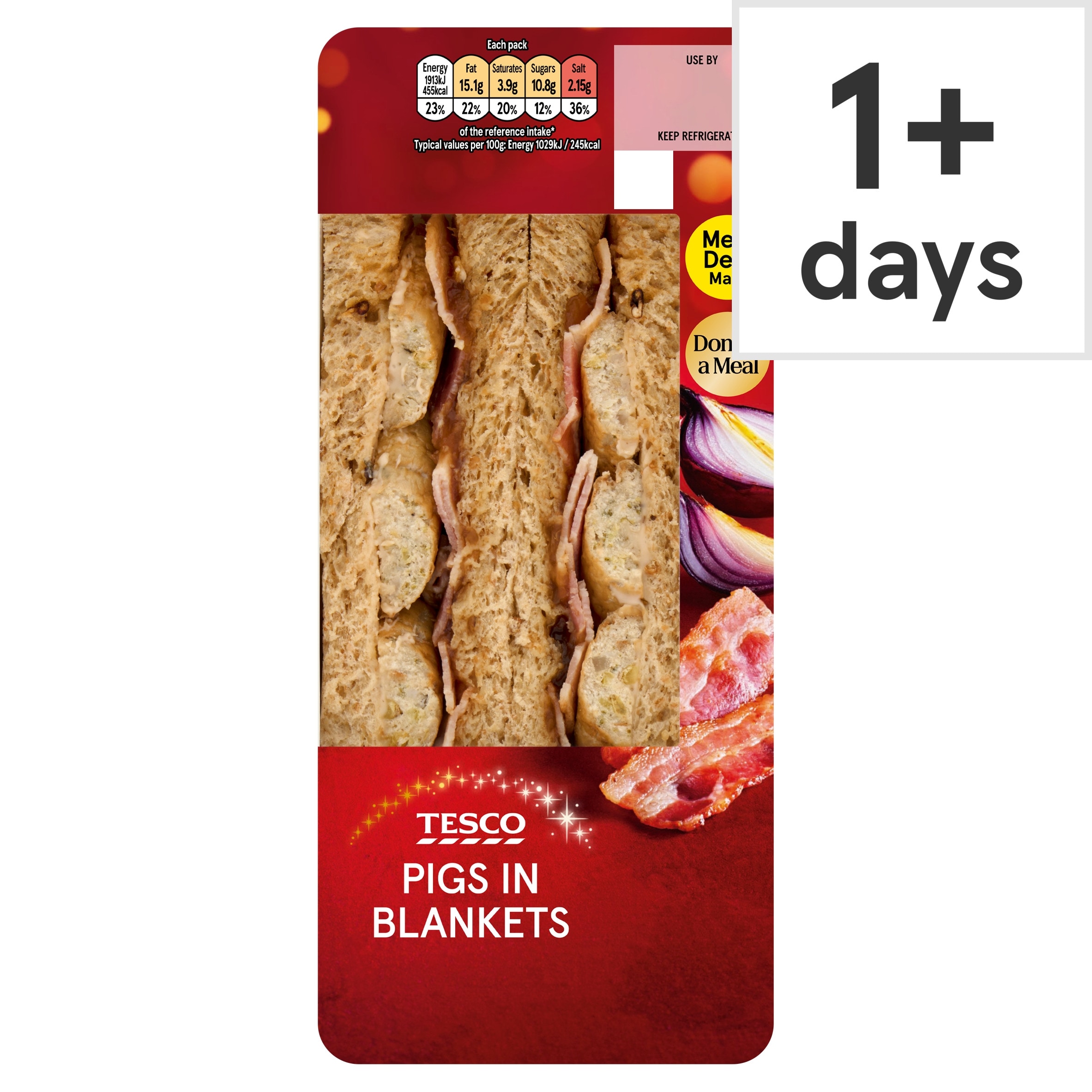 Tesco Pigs in Blankets Sandwich