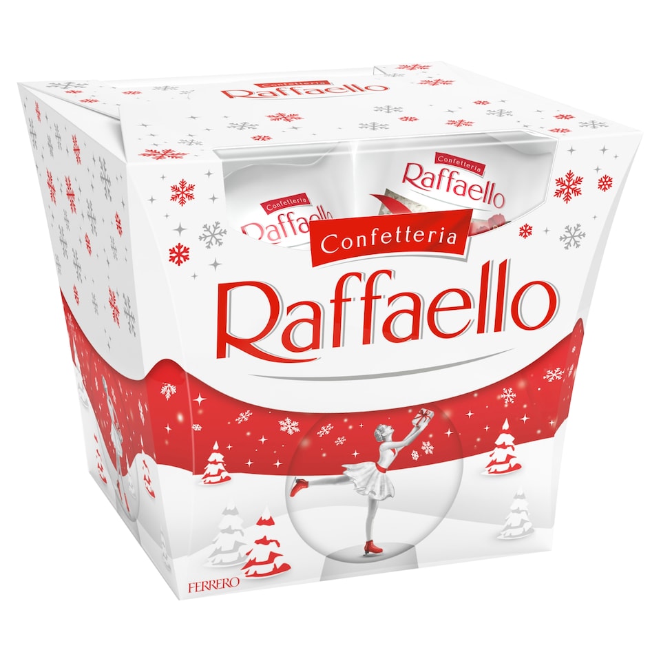 obrázok 1 z Ferrero Raffaello Confetteria oblátka s náplňou a celou mandľou posypaná strúhaným kokosom 150 g