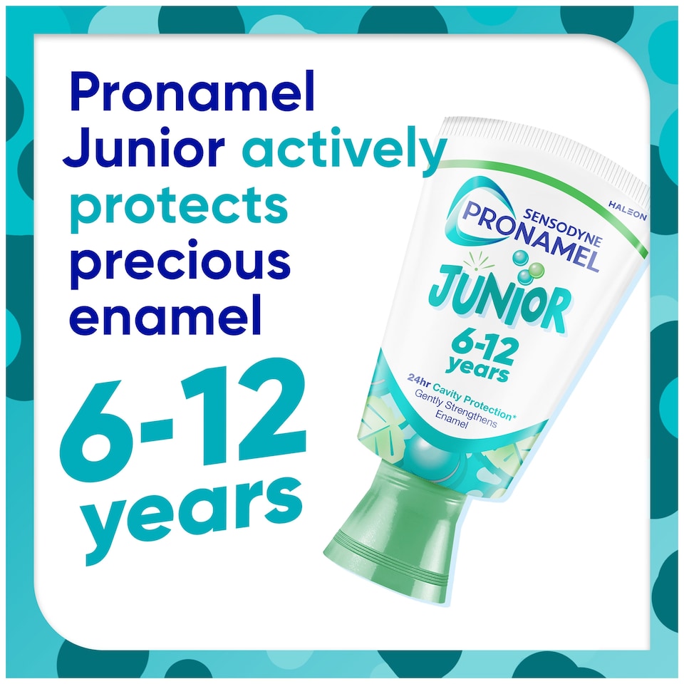 image 1 of Sensodyne Pronamel Junior 6-12 Years Toothpaste Bubble Mint 50 ml