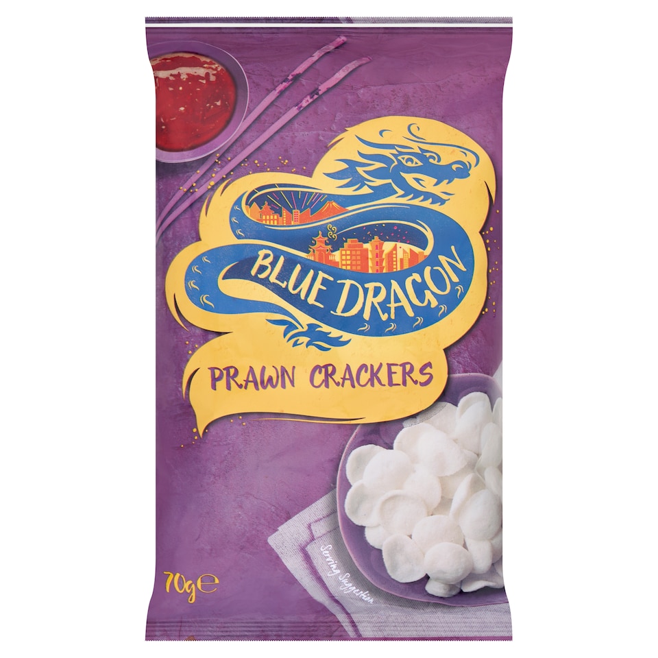 Blue Dragon Prawn Crackers 70G