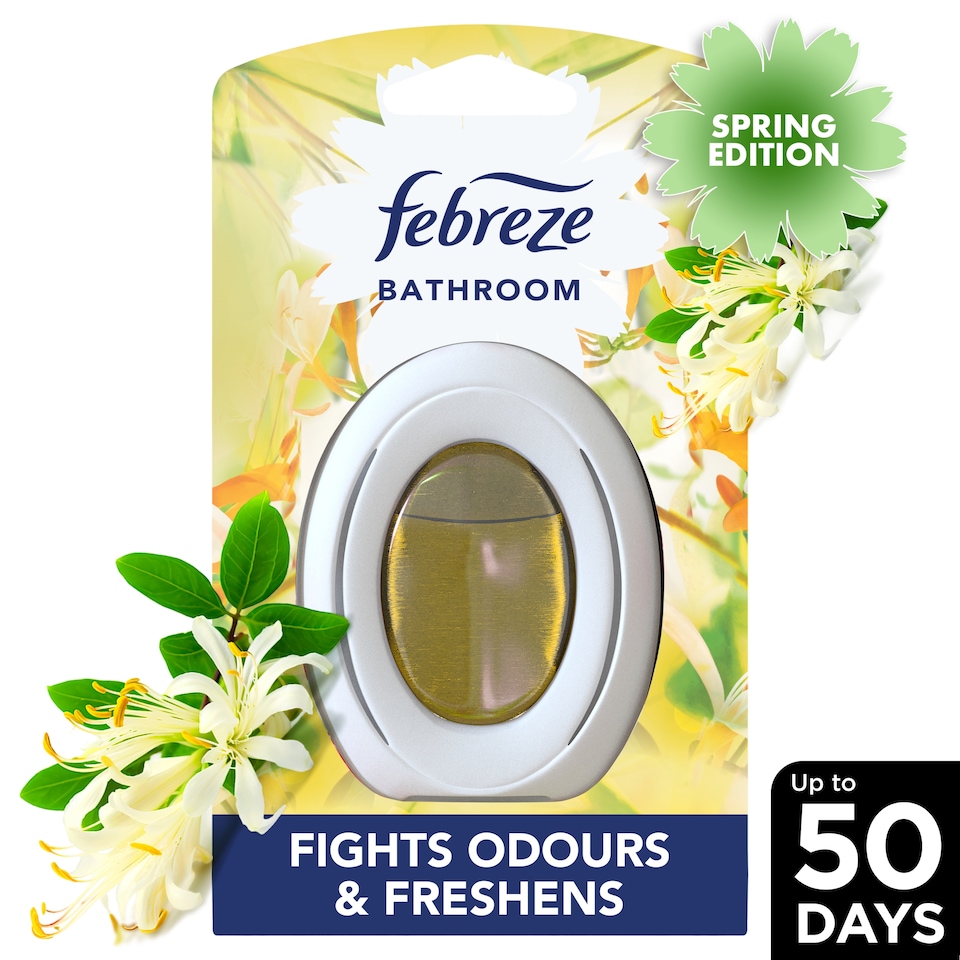 image 1 of Febreze Bathroom Air Freshener Honeysuckle 7.5ML