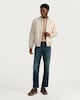 image 1 of The F&F Edit Faux Suede Zip Front Bomber Jacket in Stone