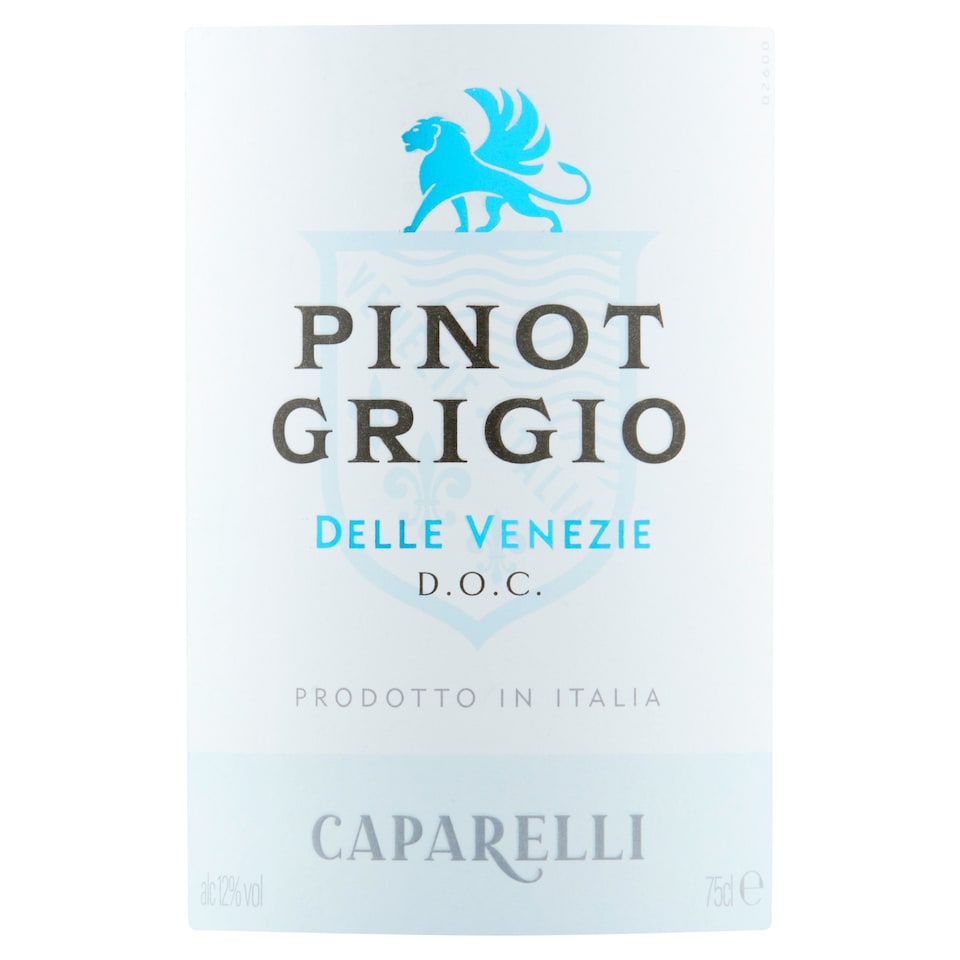 image 1 of Caparelli Italian Pinot Grigio 75Cl