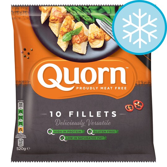 Quorn 10 Chicken Fillets 520G Tesco Groceries