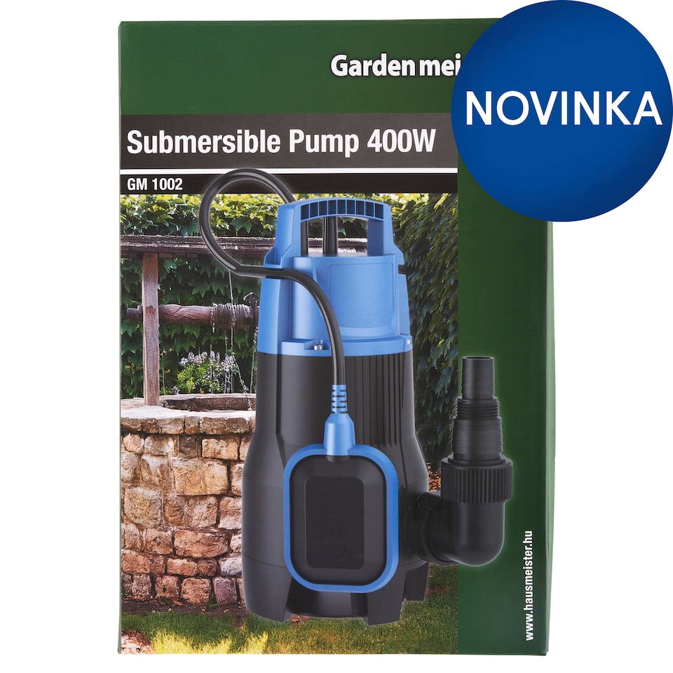 Garden meister GM1002 ponorné čerpadlo 400 W
