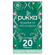 Pukka Breathe In Eucalyptus Organic Tea 20 Sachts 38G