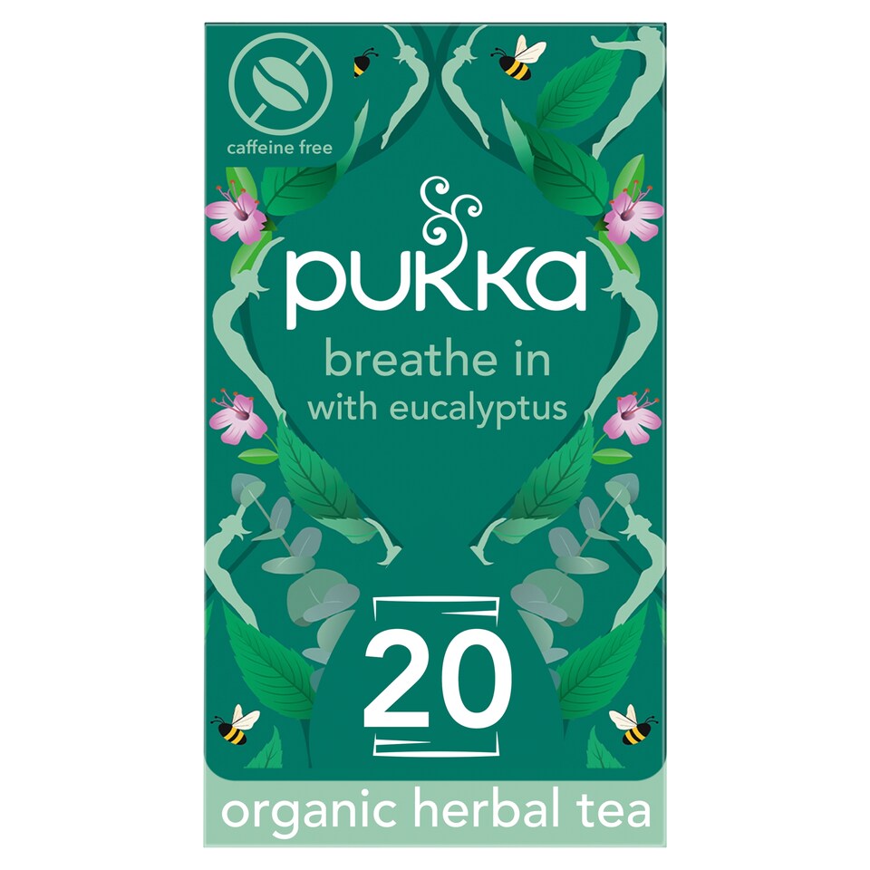 image 1 of Pukka Breathe In Eucalyptus Organic Tea 20 Sachts 38G
