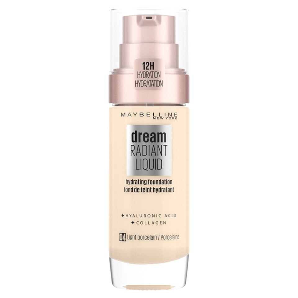 image 1 of Maybelline Foundation Dream Satin Liquid 04 Lht Porcelain