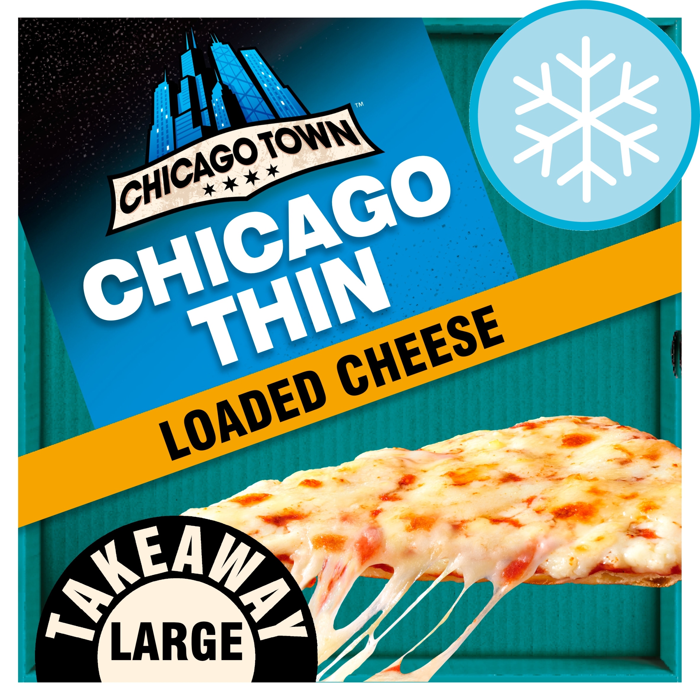 Chicago Town Ultimate Chicago Thin Cheese Large Pizza