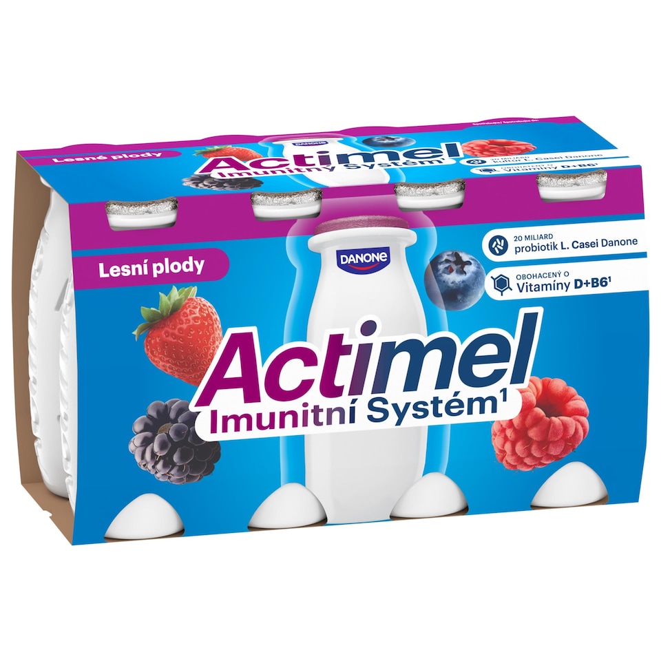 image 1 of ACTIMEL Forest Fruit 8x100g