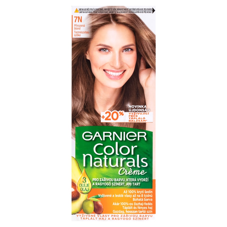 Garnier Color Naturals Tartós hajfesték 7 N Természetes szőke