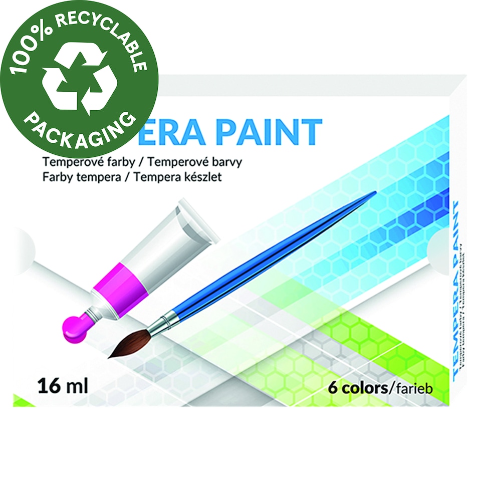 Tempera készlet 16 ml x 6 színben