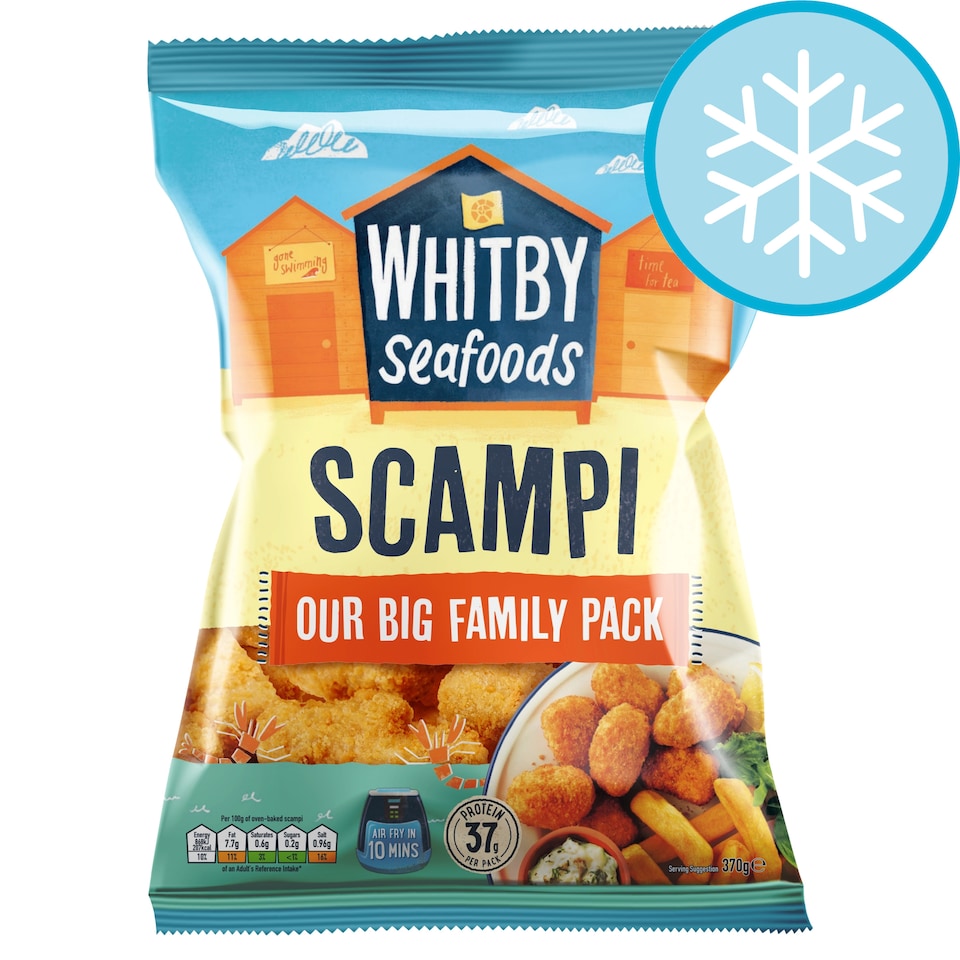 Whitby Seafoods Scampi 370G