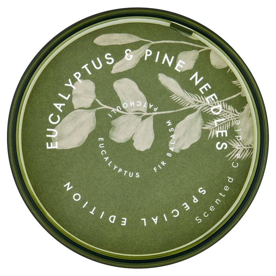 image 1 of F&F Home Apothecary Eucalyptus & Pine Needles Candle 650g