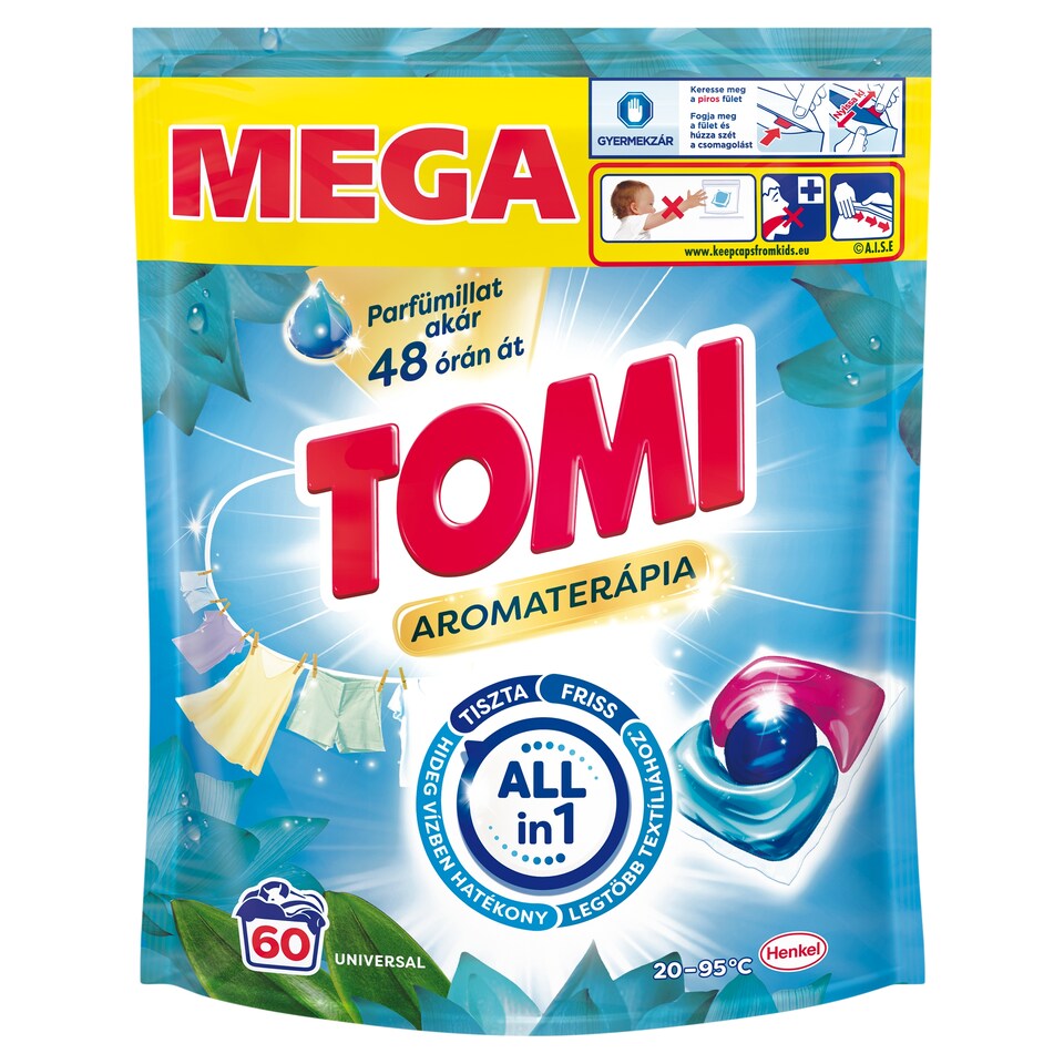 Tomi Lótusz mosókapszula 60 mosás 720 g