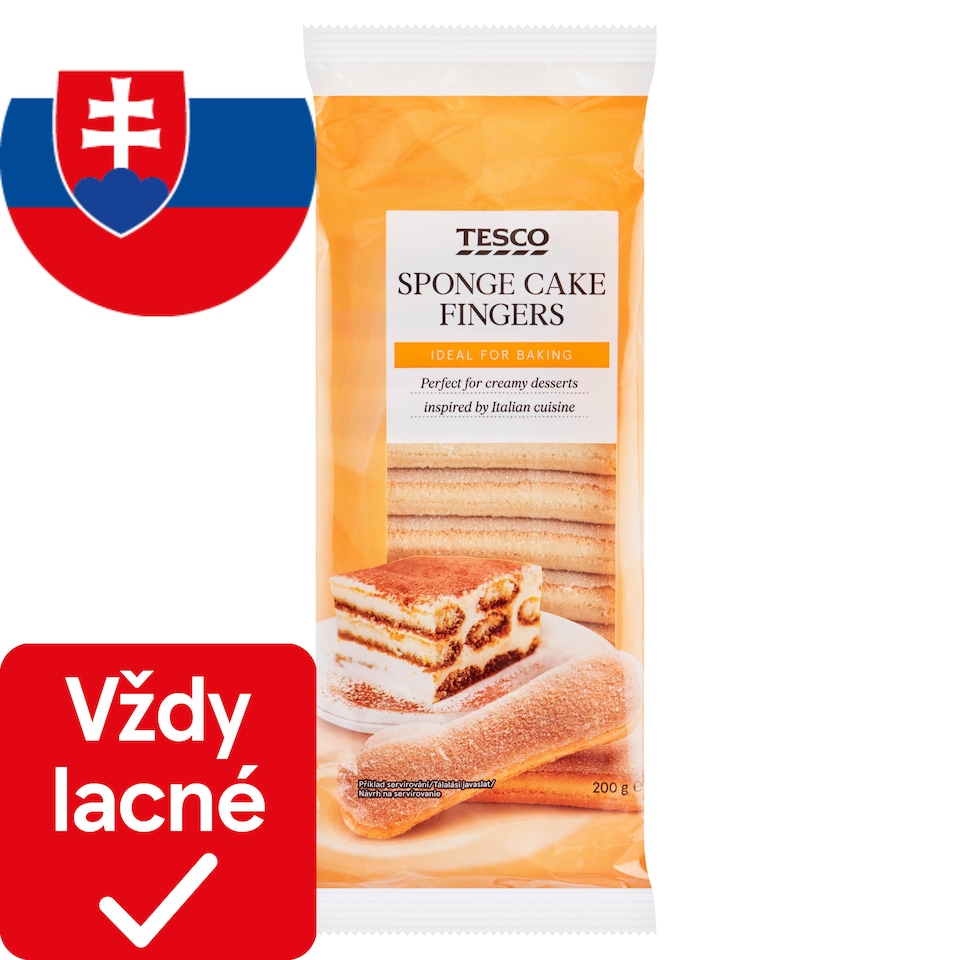 Tesco Dlhé piškóty 200 g
