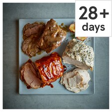 Tesco Turkey, Gammon & Beef Roasting Trio Serves 4
