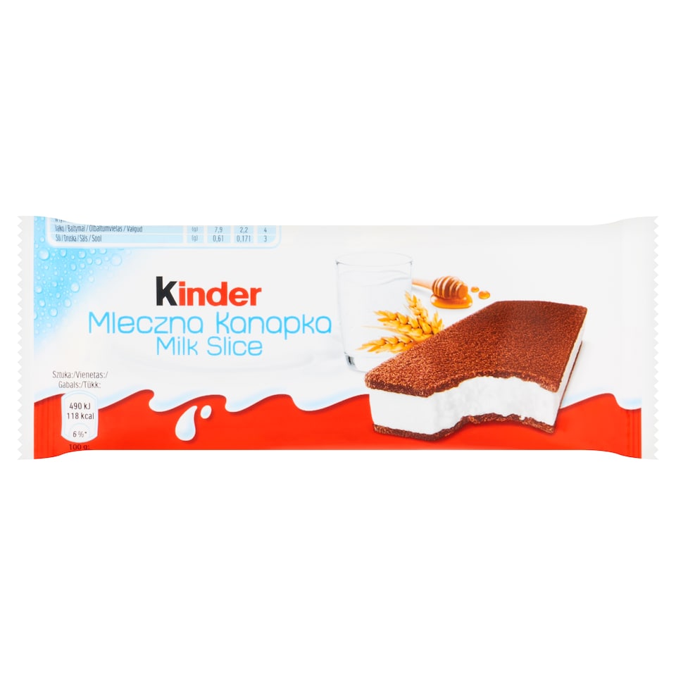 Ferrero Kinder Milk Slice 28G