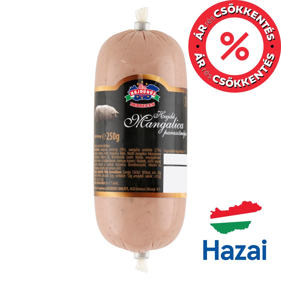 Hajdúhús Hajdú Pork Liver Pate 250 g