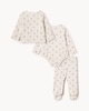image 2 of F&F Baby 3-Piece Teddy Print Set in Neutral