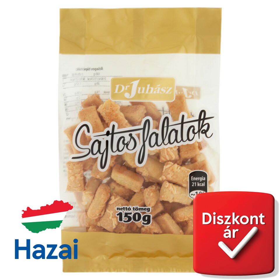 Dr. Juhász Cheese Snacks 150 g