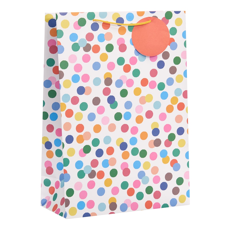 Tesco Rainbow spot Extra Large Bag