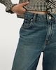 image 2 of The F&F Edit Barrel Leg Jeans in Blue