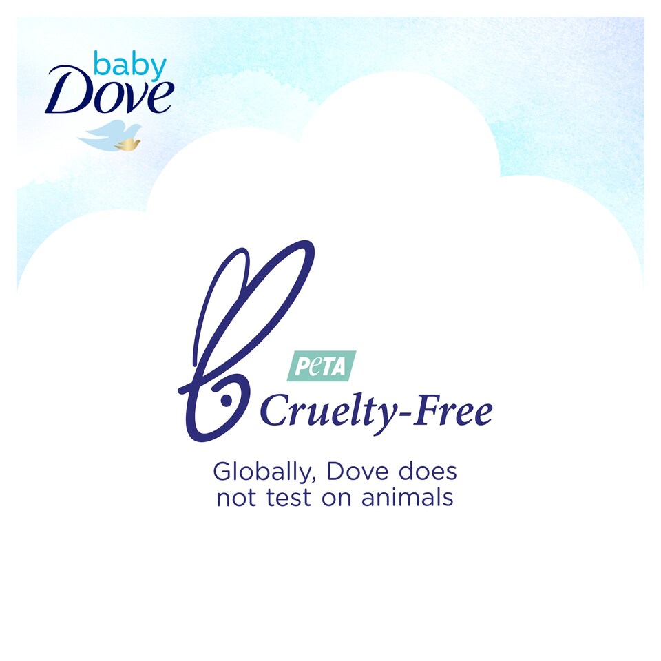 image 1 of Baby Dove Sensitive Moisture Fragrance Free Baby Wipes 50 Pack