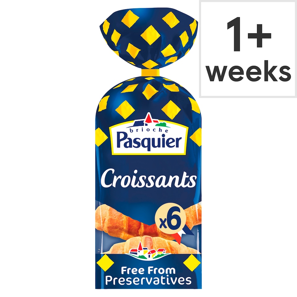 image 1 of Brioche Pasquier Croissants 6 Pack