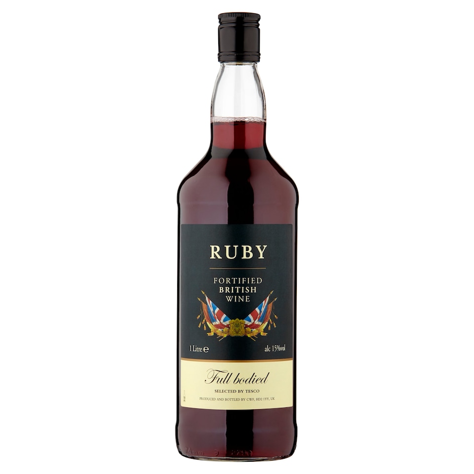 Tesco Ruby British Wine 1 Litre
