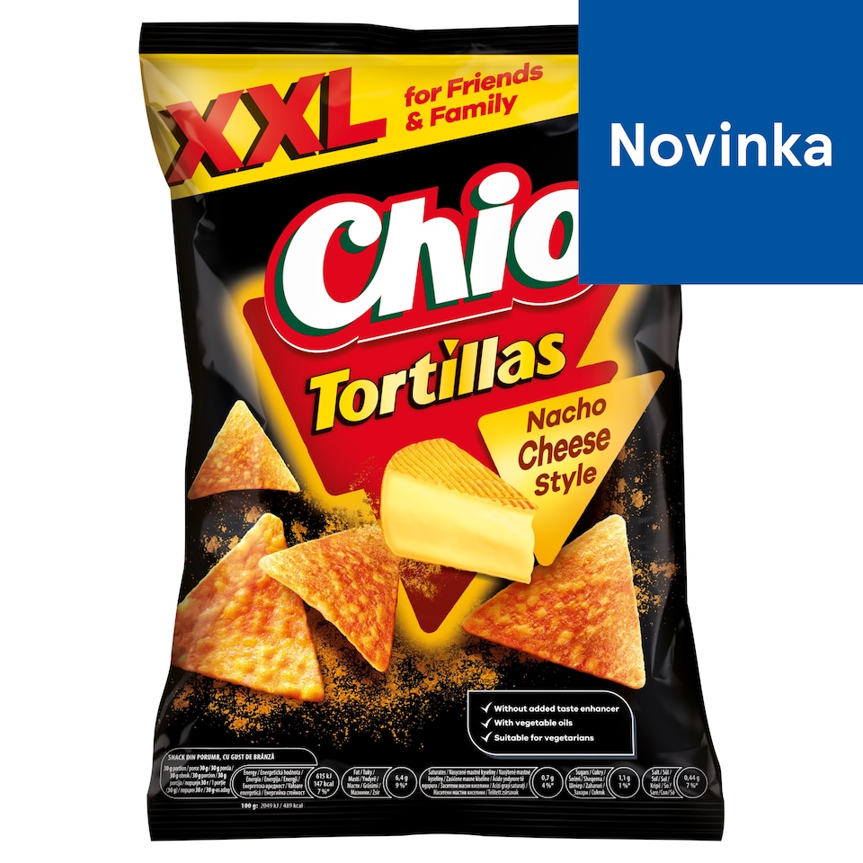 Chio Tortillas Nacho Cheese Style 200 g