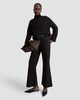 image 2 of F&F Patch Pocket Flared Jeans in Brown