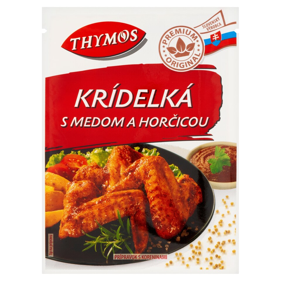 obrázok 1 z Thymos Krídelká s medom a horčicou 25 g