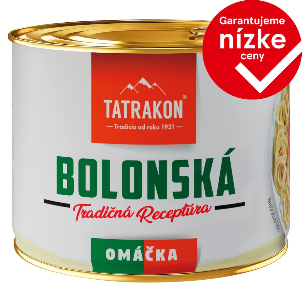Tatrakon Bolonská omáčka 190 g