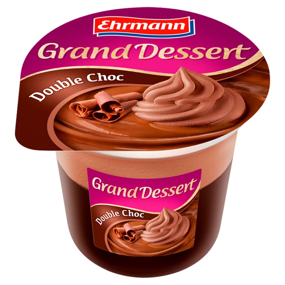 Obrázek 1 pro produkt Ehrmann Grand Dessert Double Choc 190g