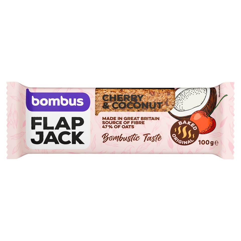 Bombus Flapjack Cherry&Coconut 100 g