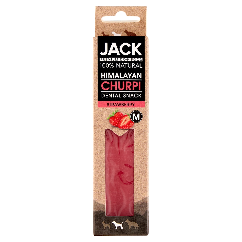 Jack himalájai churpi epres fogtisztító sajt M 70 g