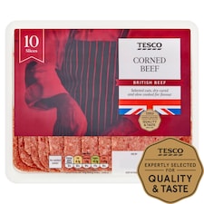 Tesco Selected Cuts Corned Beef 275G