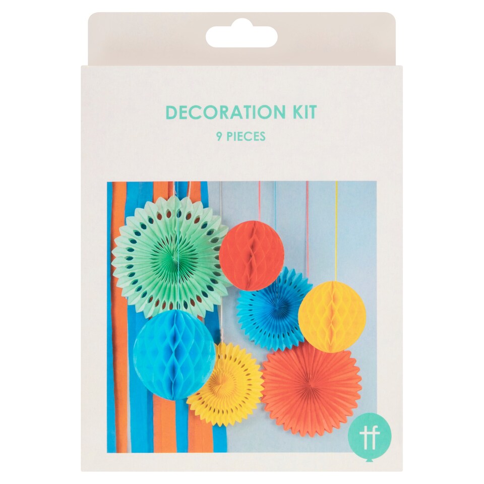 Decoration Kit 9 Pcs Tesco Groceries
