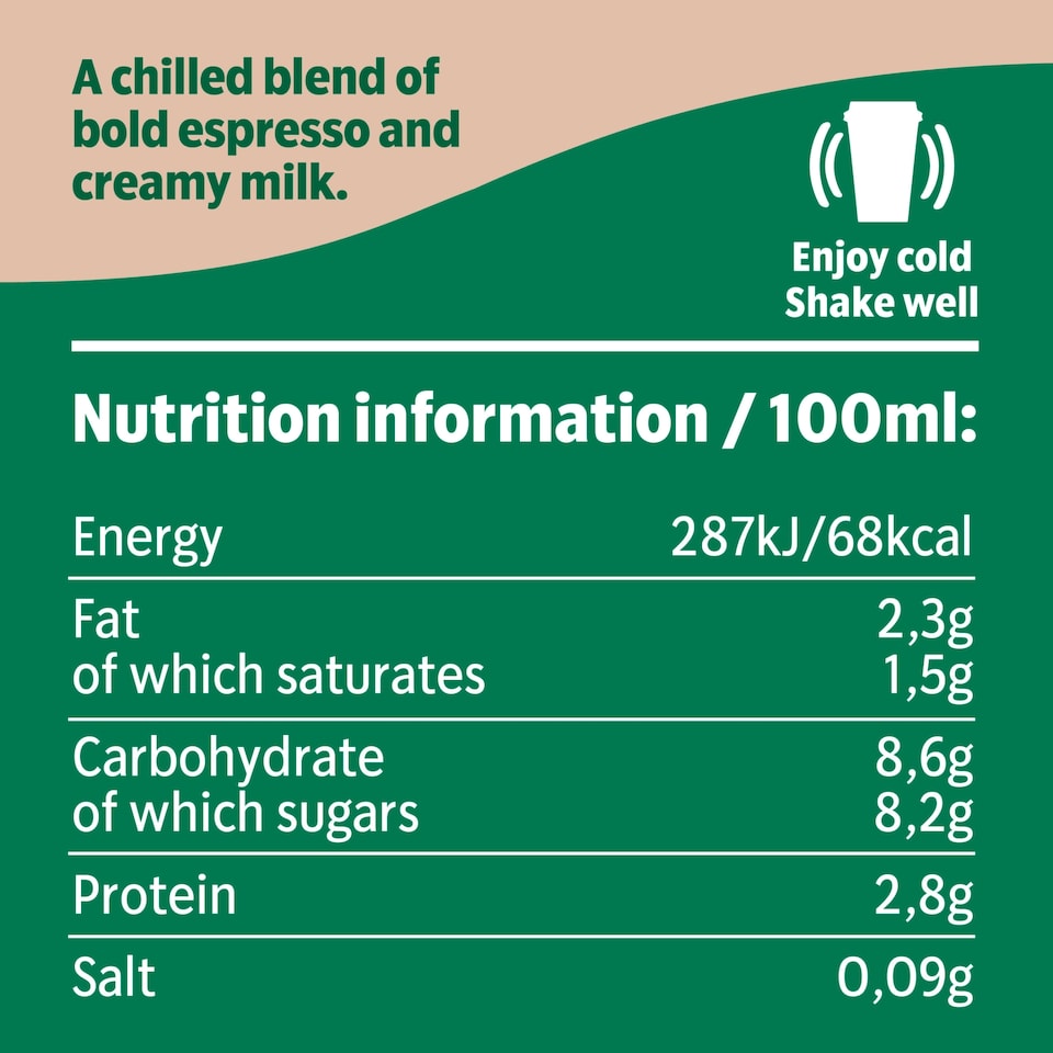 image 1 of Starbucks Grande Cup Caffe Latte Iced Coffee Drink 330ml
