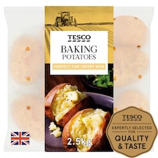 Tesco Baking Potatoes 2.5Kg