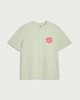 image 4 of F&F Pure Cotton Amalfi T-Shirt in Green