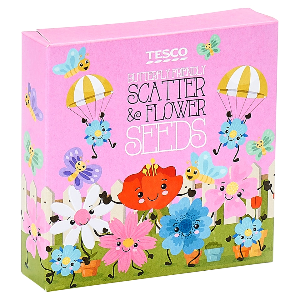 Tesco Butterfly Friendly Scatter & Flower Seeds