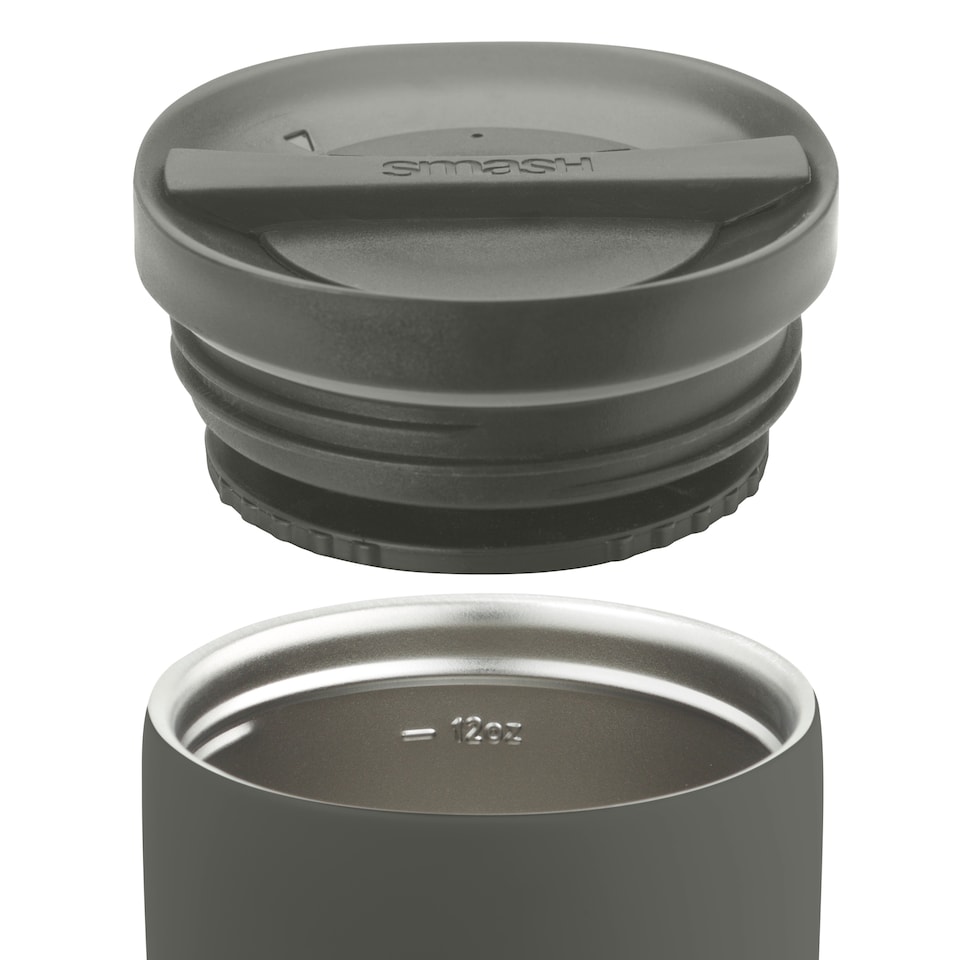 image 1 of Smash Stainless Steel Twist Lock Coffee Cup 350Ml