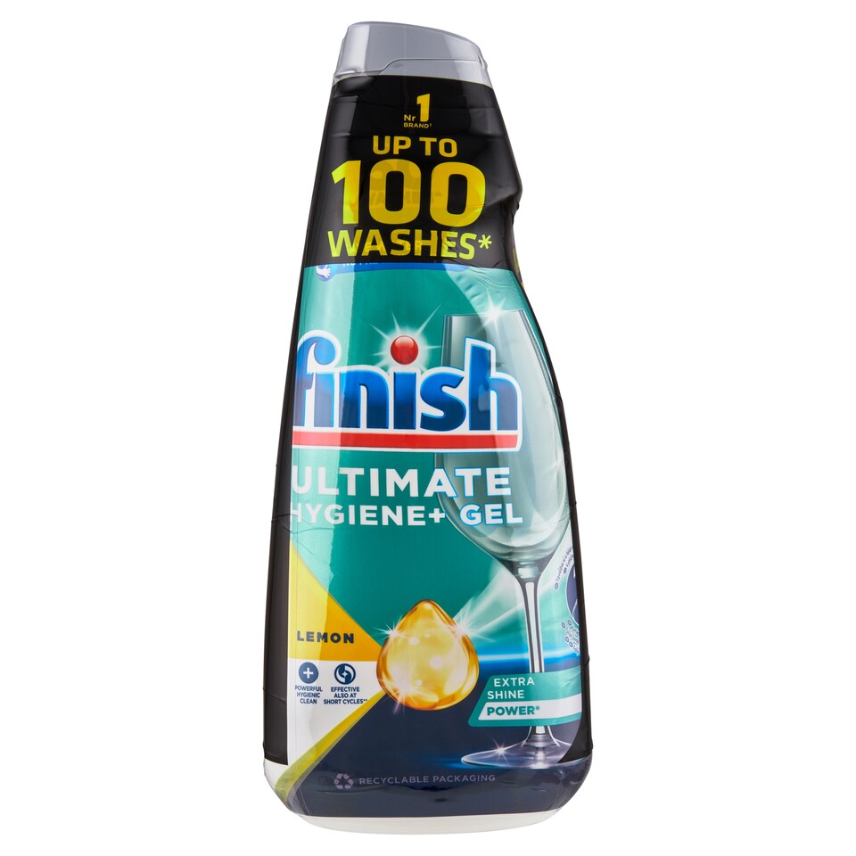 image 1 of Finish Ultimate Hygiene+ Lemon Gel 2000ml